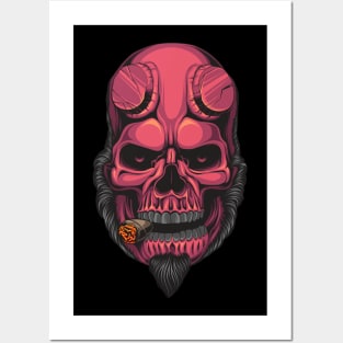 Skull Boy Posters and Art